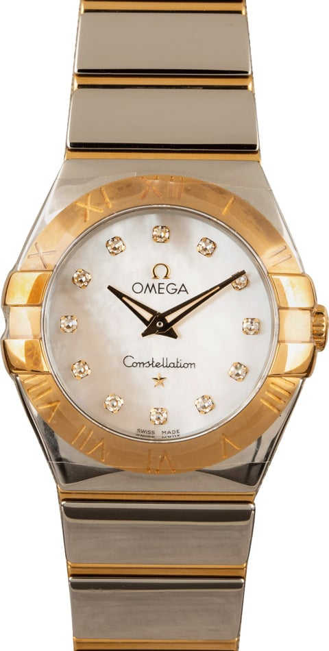 Lady Omega Constellation Diamond Dial