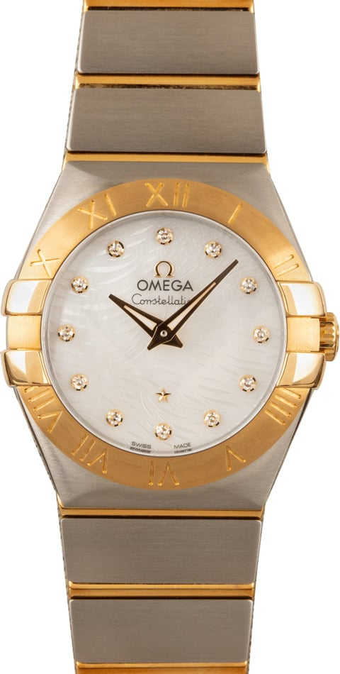 Ladies Omega Constellation Diamond Dial