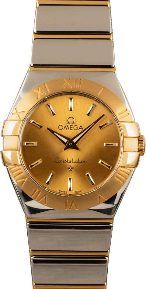 Ladies Omega Constellation Champagne Dial