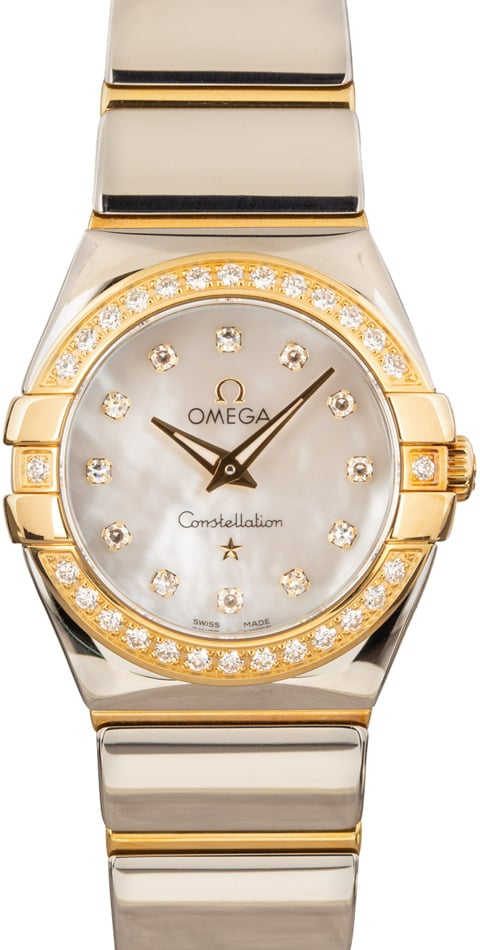 Womens Omega Constellation Steel & Gold