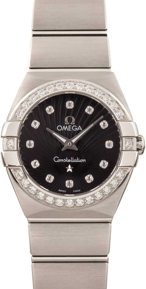 Omega Constellation Black Diamond Dial