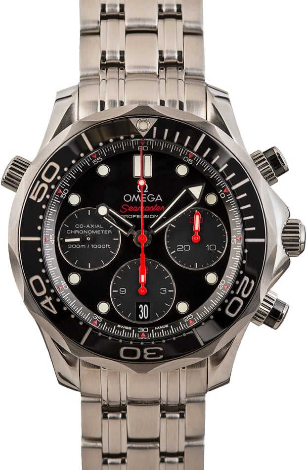 Mens Omega Seamaster Diver 300M Co-Axial Chronograph
