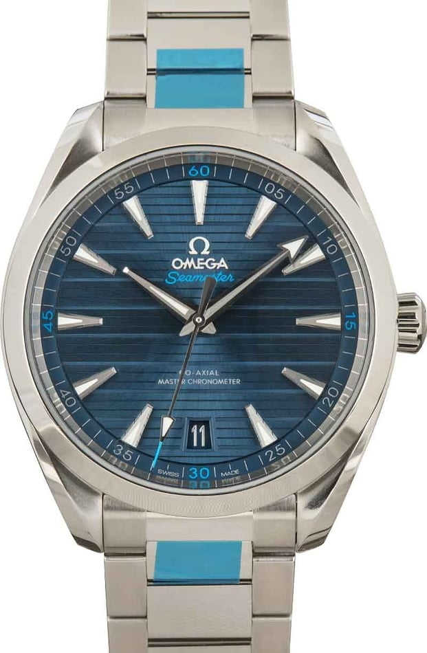 Omega Seamaster Blue Teak Dial