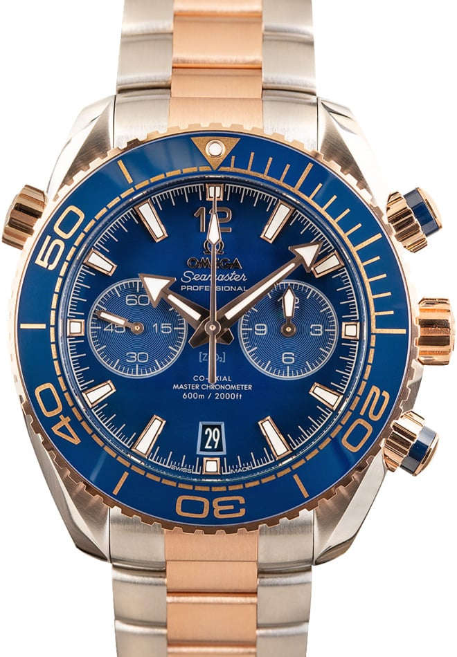 Omega planet ocean gold best sale