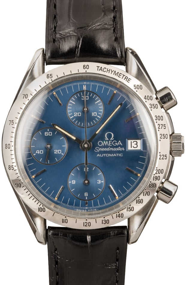 Omega Speedmaster Date Blue Dial