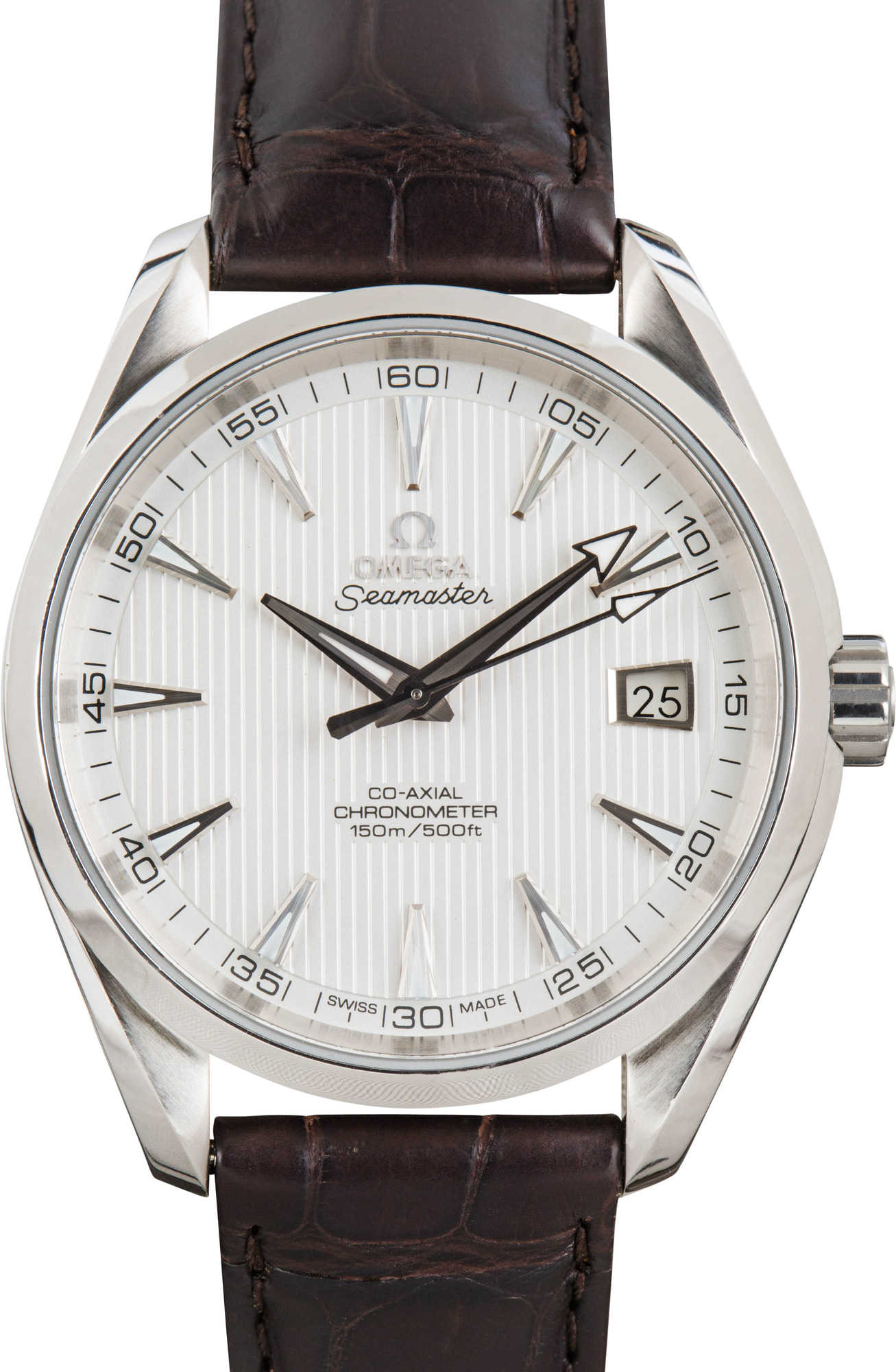Omega Seamaster Aqua Terra 150M Silver Teak Concept Dial