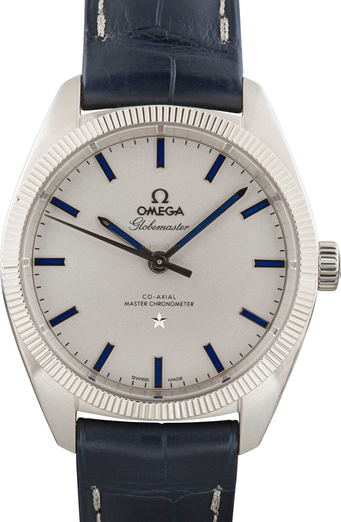 Omega Constellation Globemaster Platinum on Leather