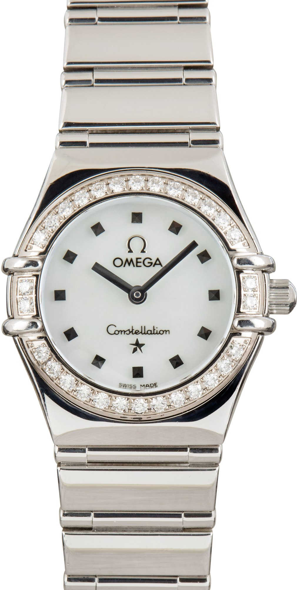Omega Lady Constellation White Mother of Pearl Dial