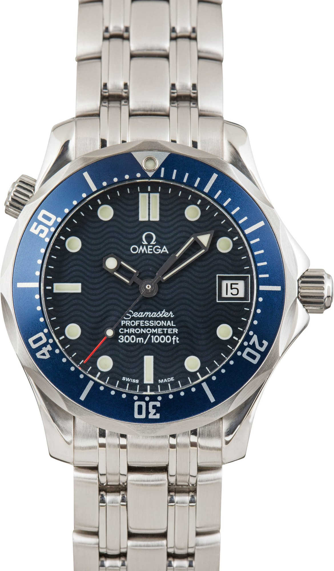 Used Omega Seamaster 168.1622 Blue Wave Dial