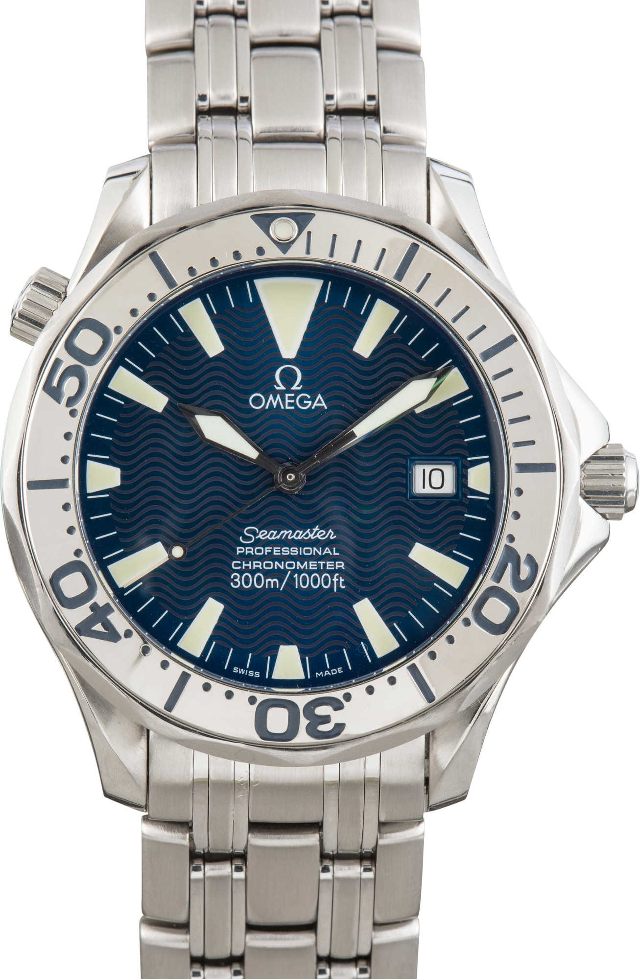 Omega Seamaster 2055.80.00 Blue Wave Dial