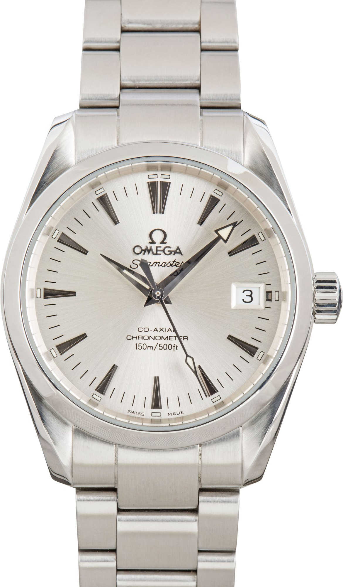 Omega Seamaster Stainless Steel Silver Dial