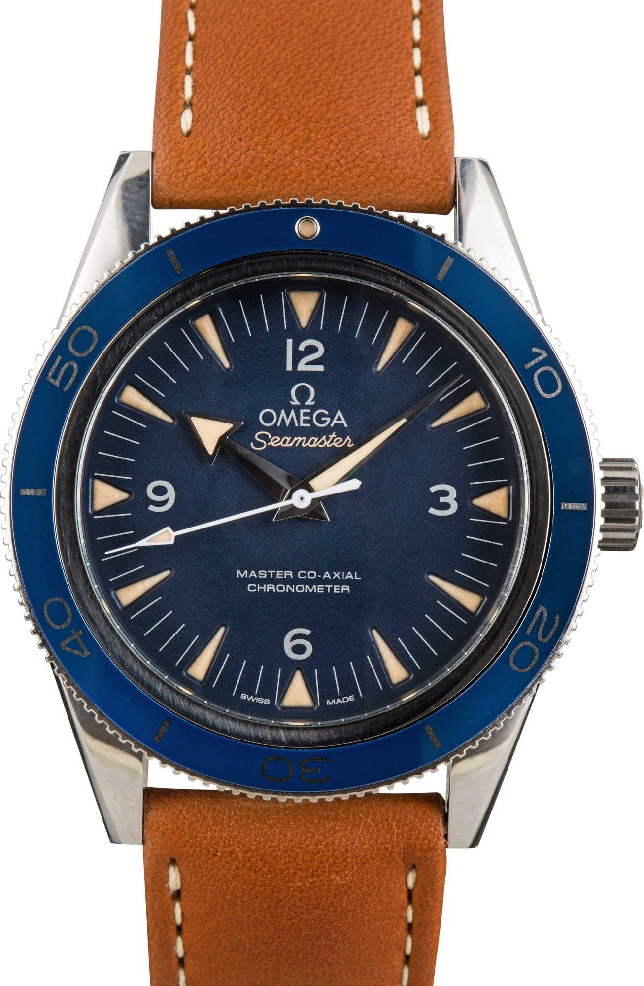 Omega Seamaster Titanium Blue Dial