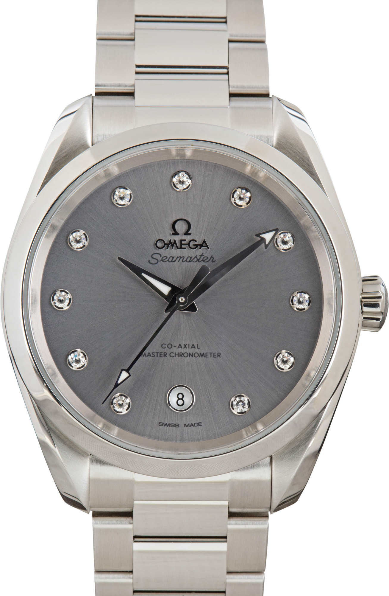 Omega Seamaster Aqua Terra 150M Grey Diamond Dial