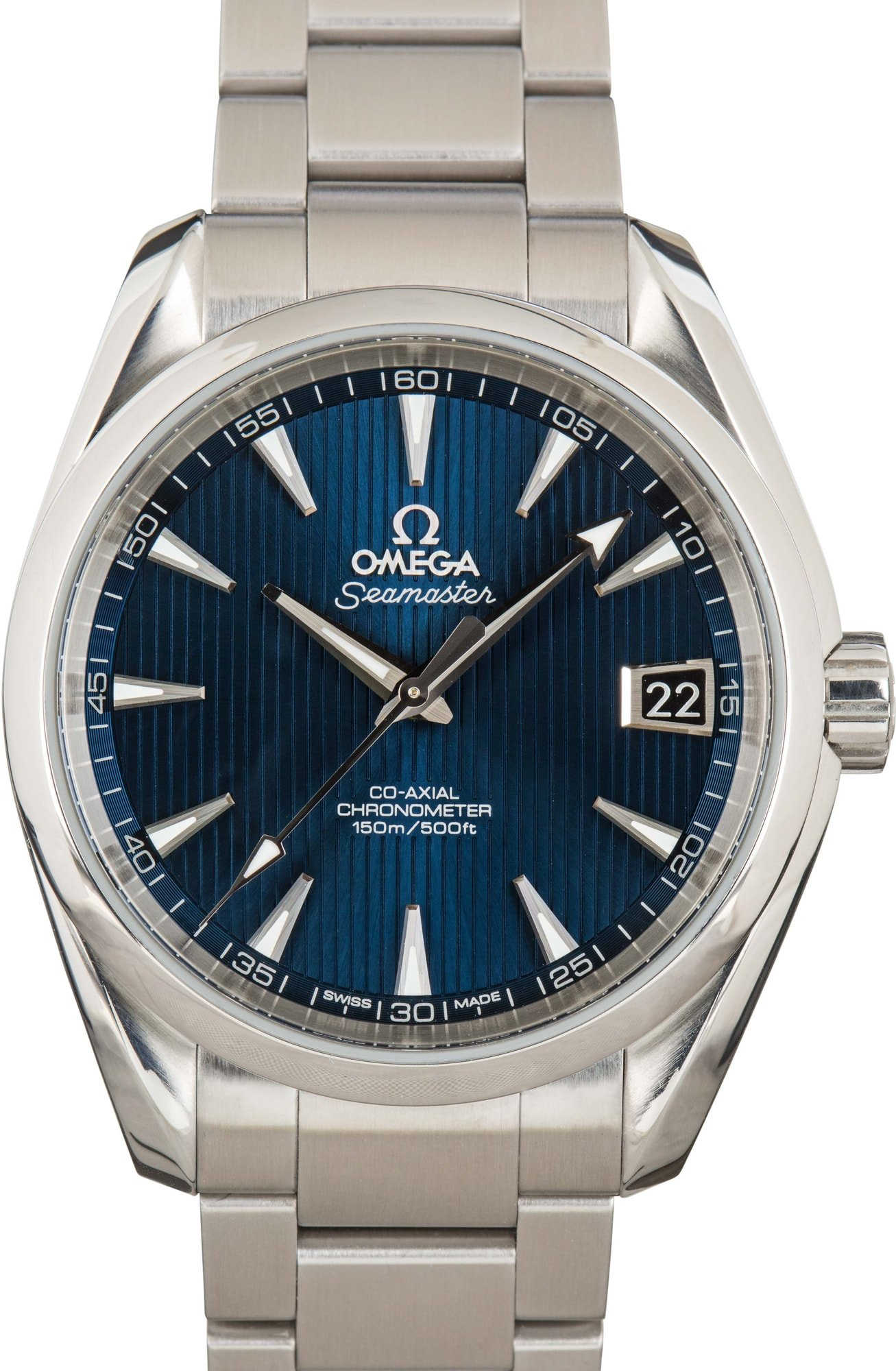 Omega Seamaster Aqua Terra SKYFALL Blue Dial