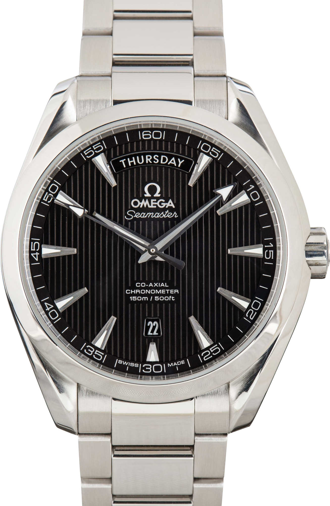 Omega Seamaster Aqua Terra 150M Black Teak Dial