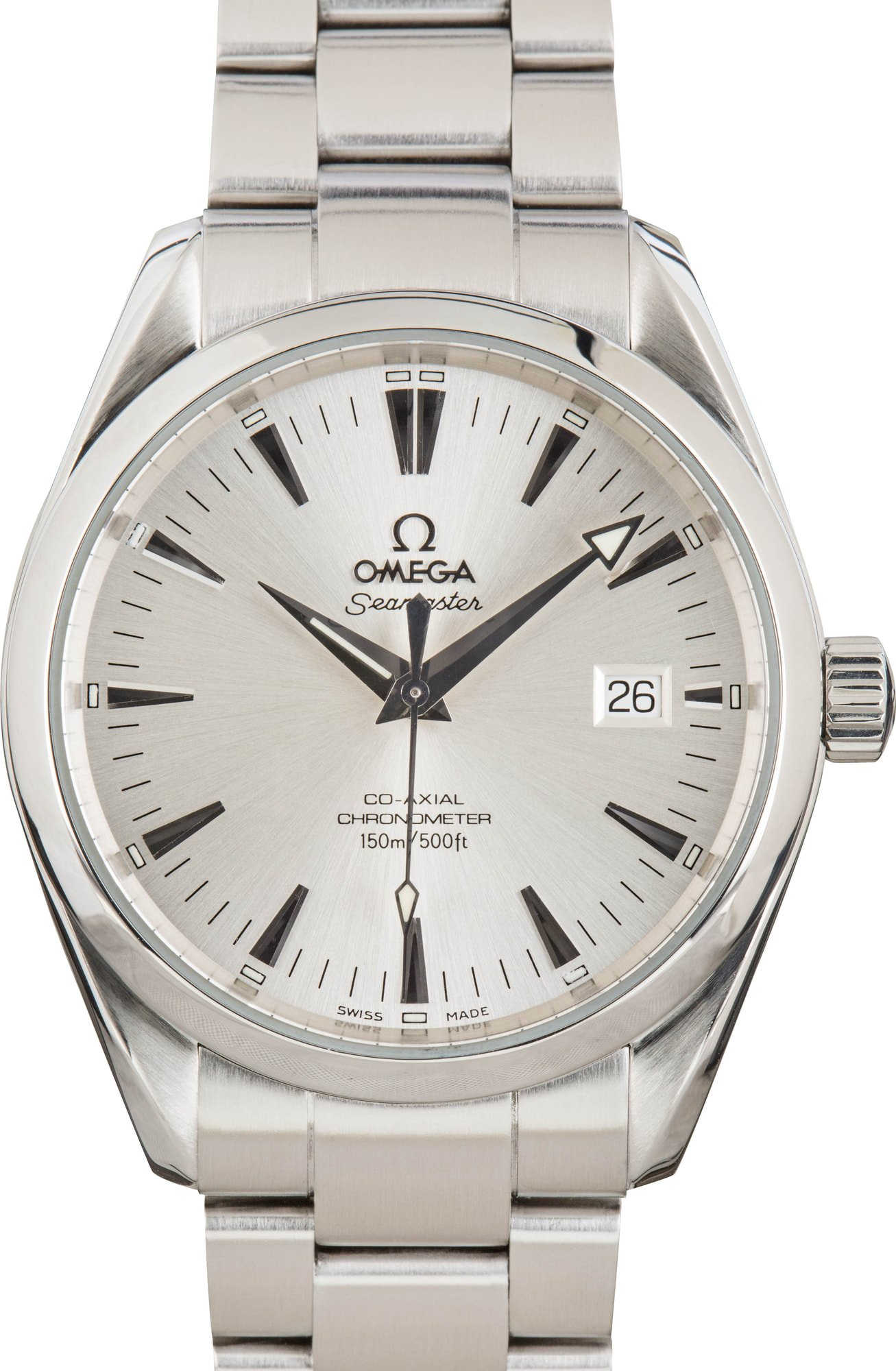 Omega Seamaster Aqua Terra Chronometer Stainless Steel