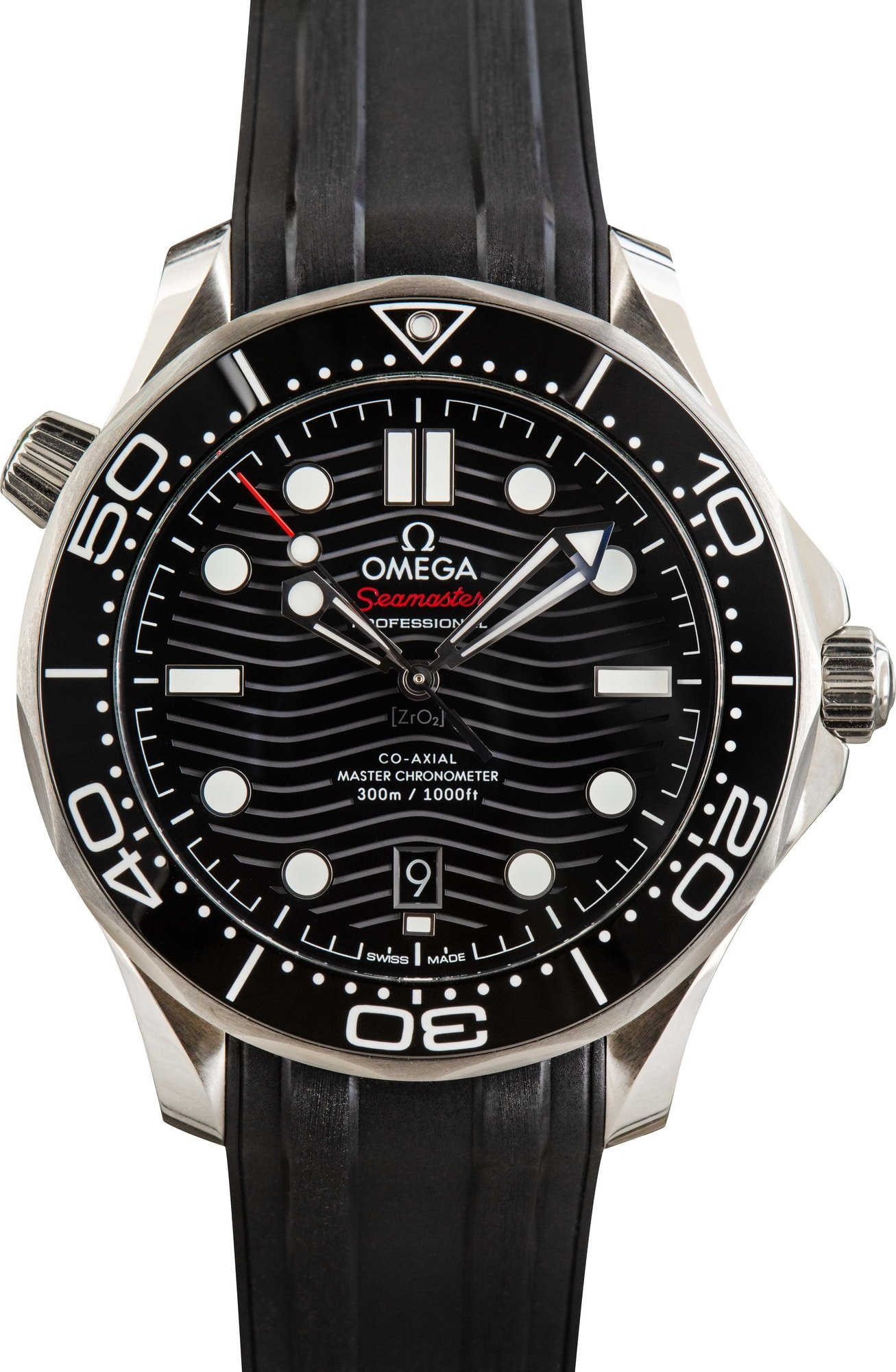 Omega Seamaster 300M Chronometer Black Wave
