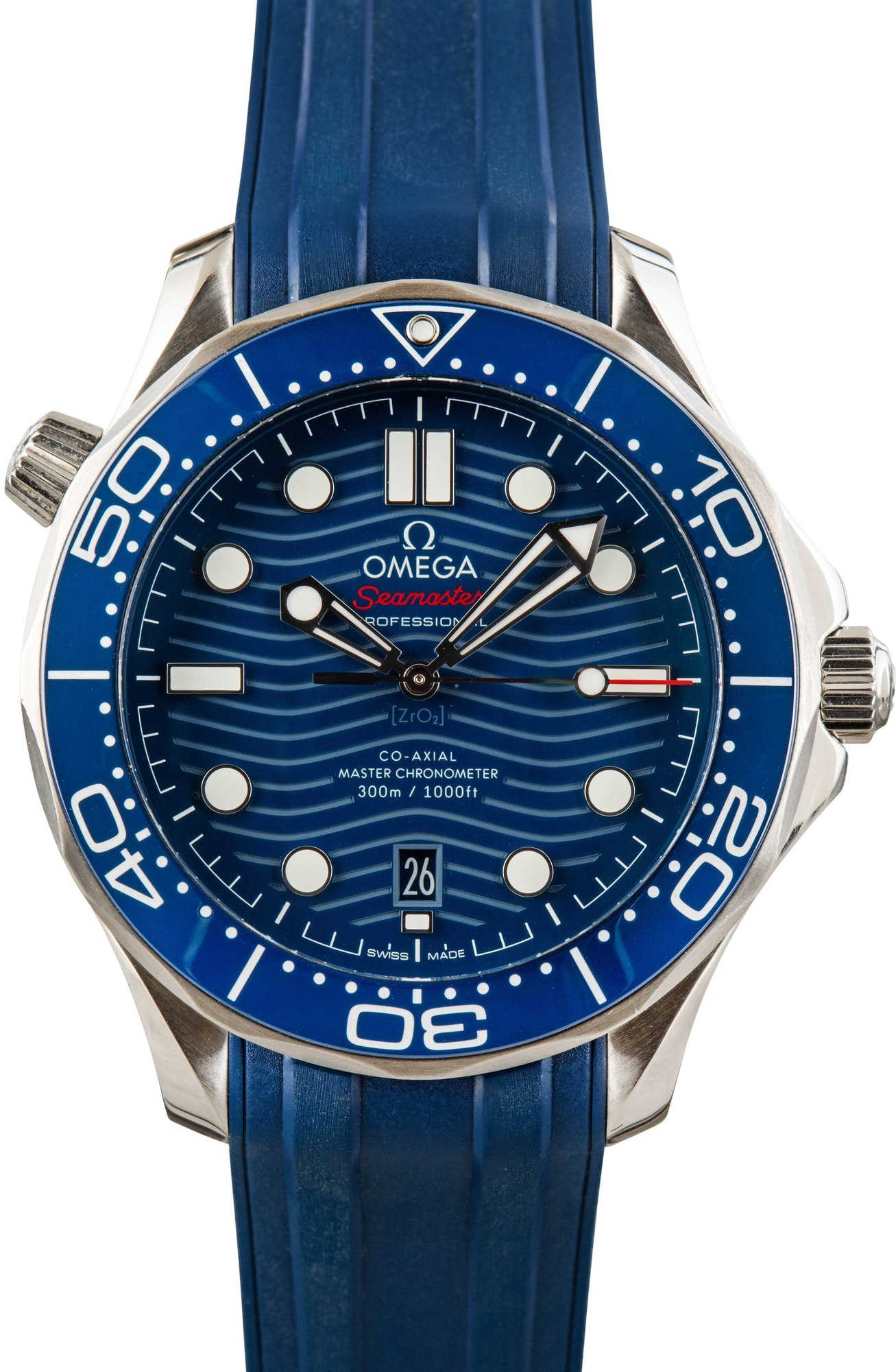 Omega Seamaster Blue - BobsWatches.com