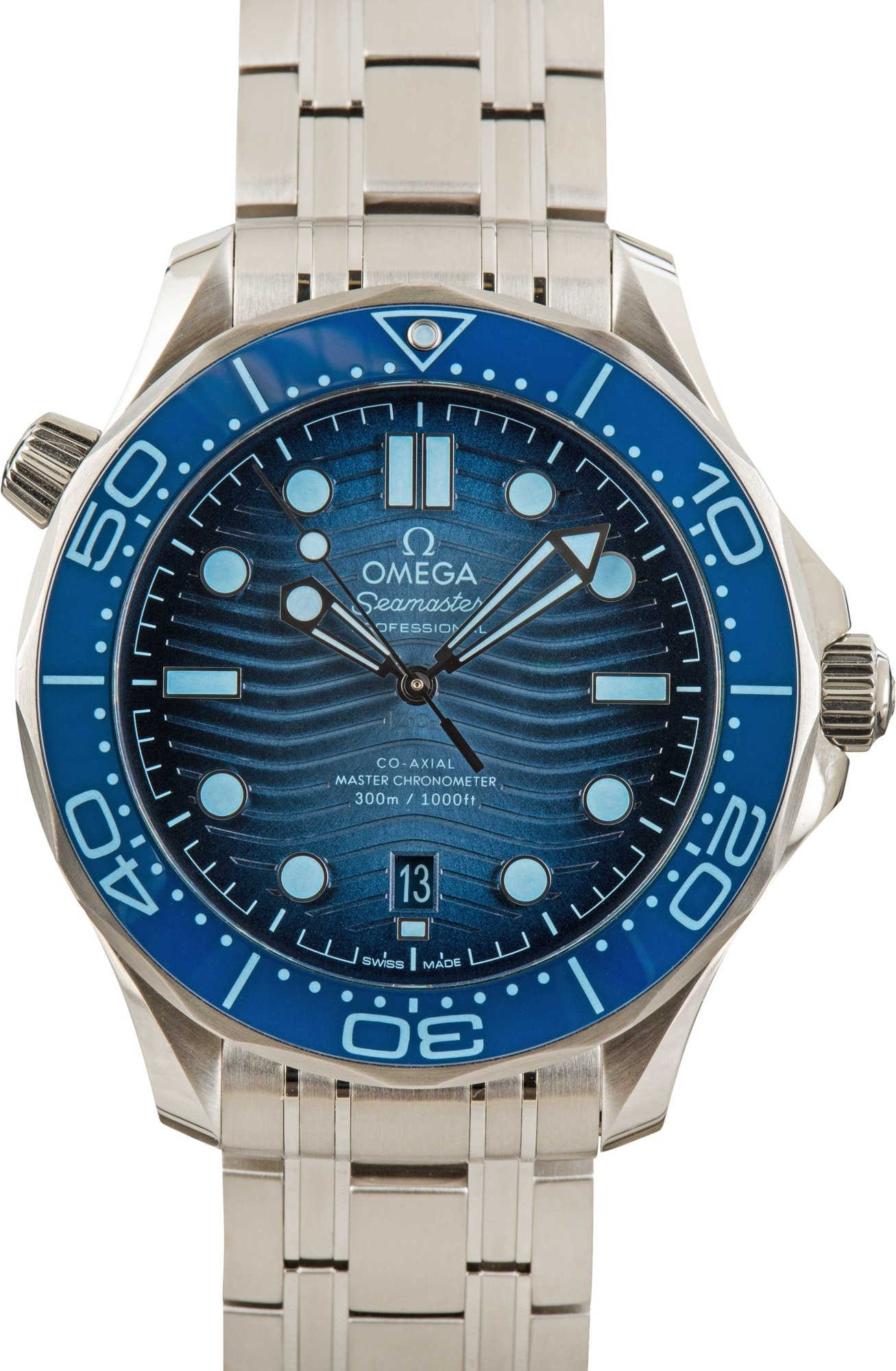 Omega Seamaster Blue - BobsWatches.com