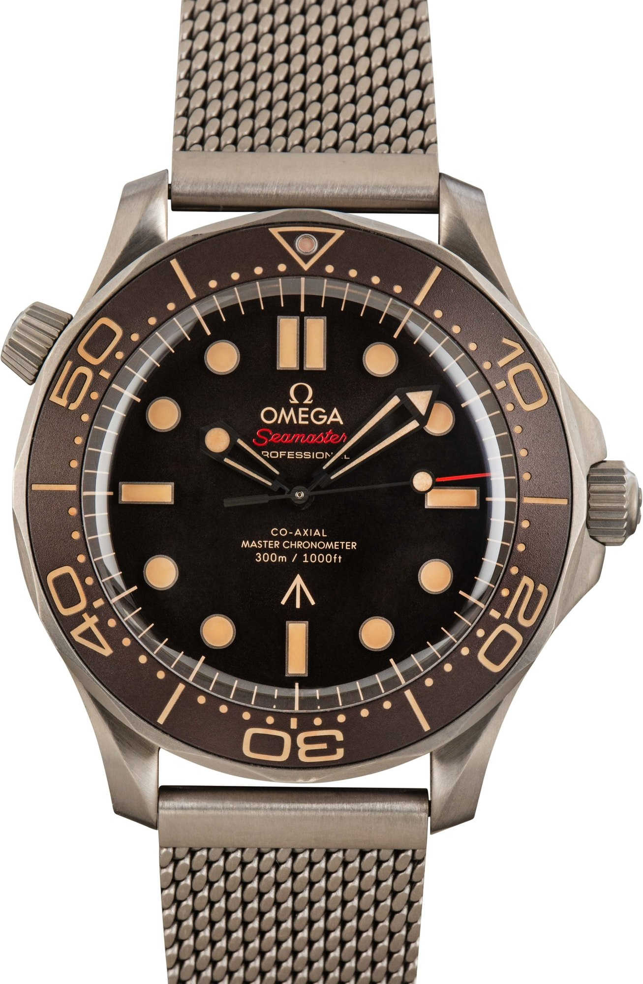 Preowned Omega Seamaster 007 Edition Titanium