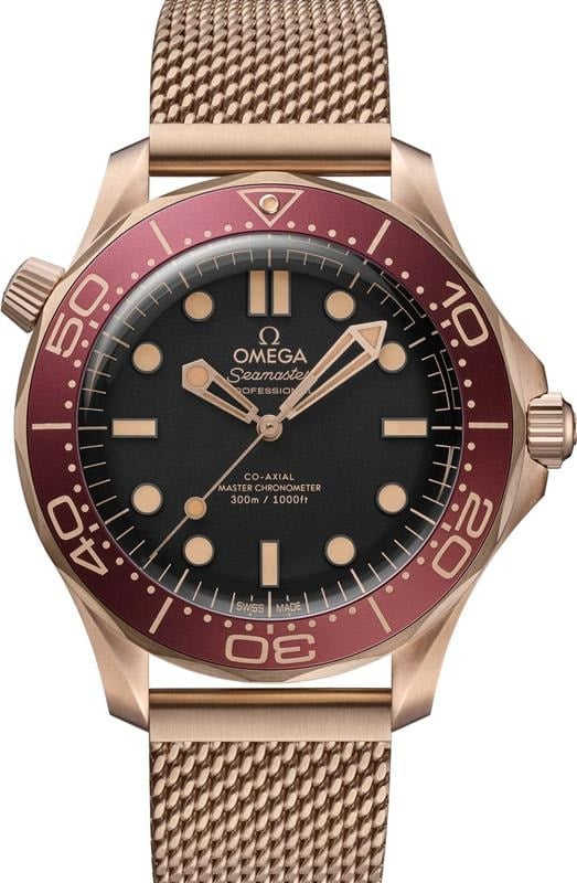 Omega Seamaster Diver 300M Bronze Gold on Bronze Gold