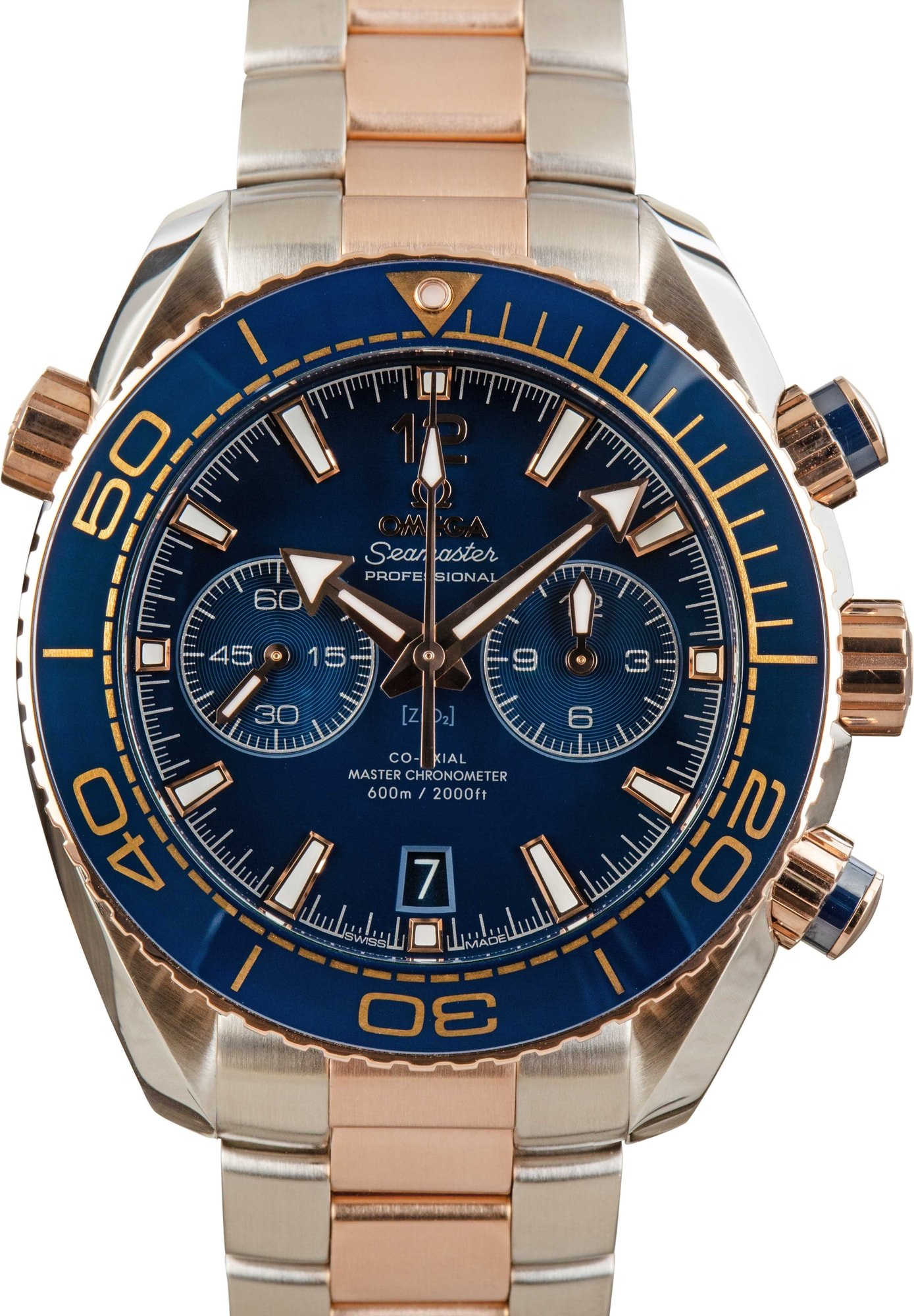 Omega Seamaster Planet Ocean 600M Blue Dial