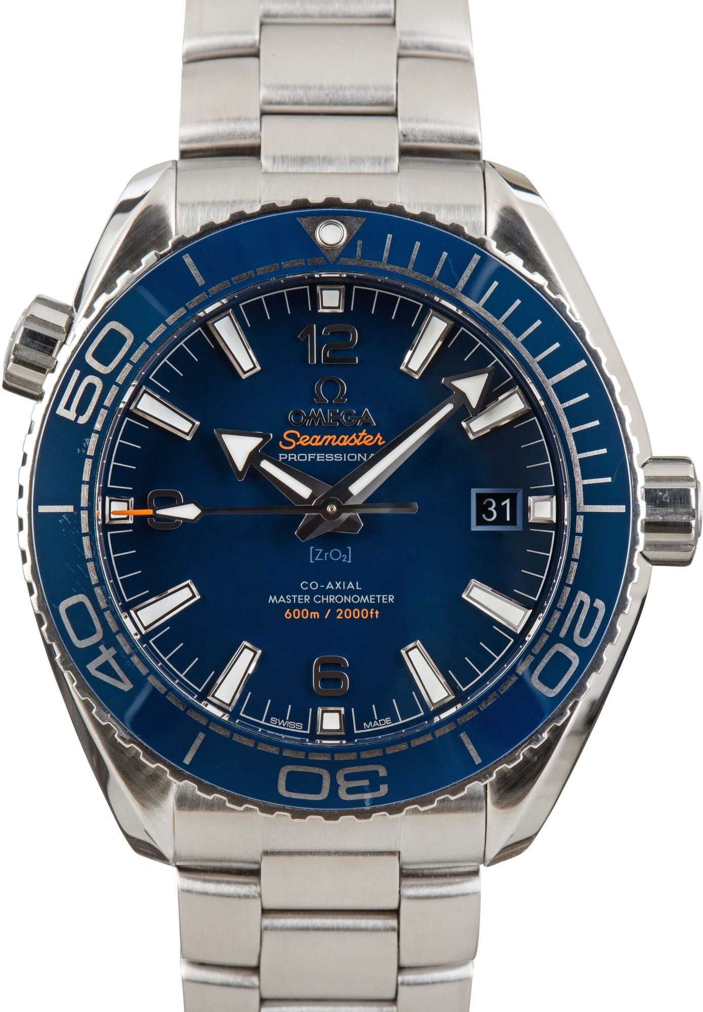 Omega Seamaster Planet Ocean Blue Dial