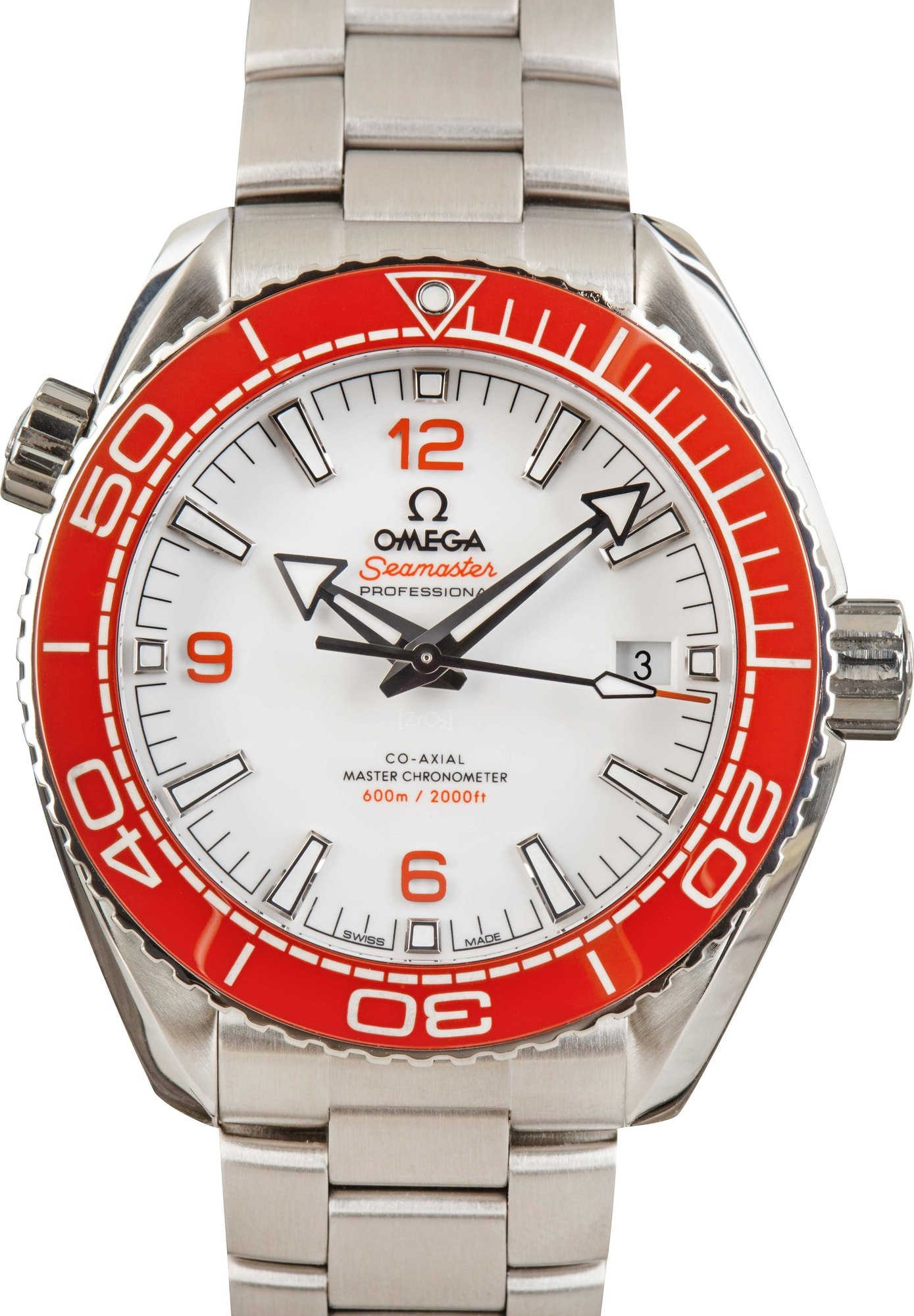 Omega Seamaster Planet Ocean Orange Ceramic Bezel