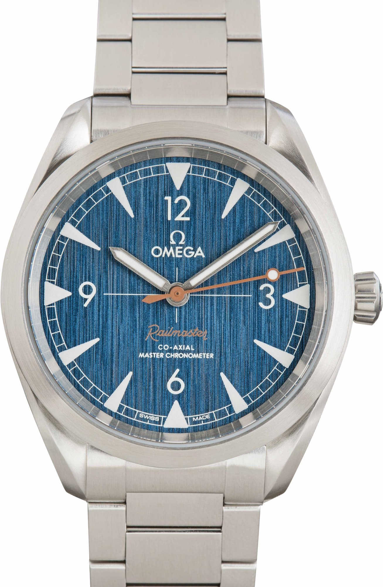 Pre-owned Omega Railmaster Co-Axial Master Chronometer