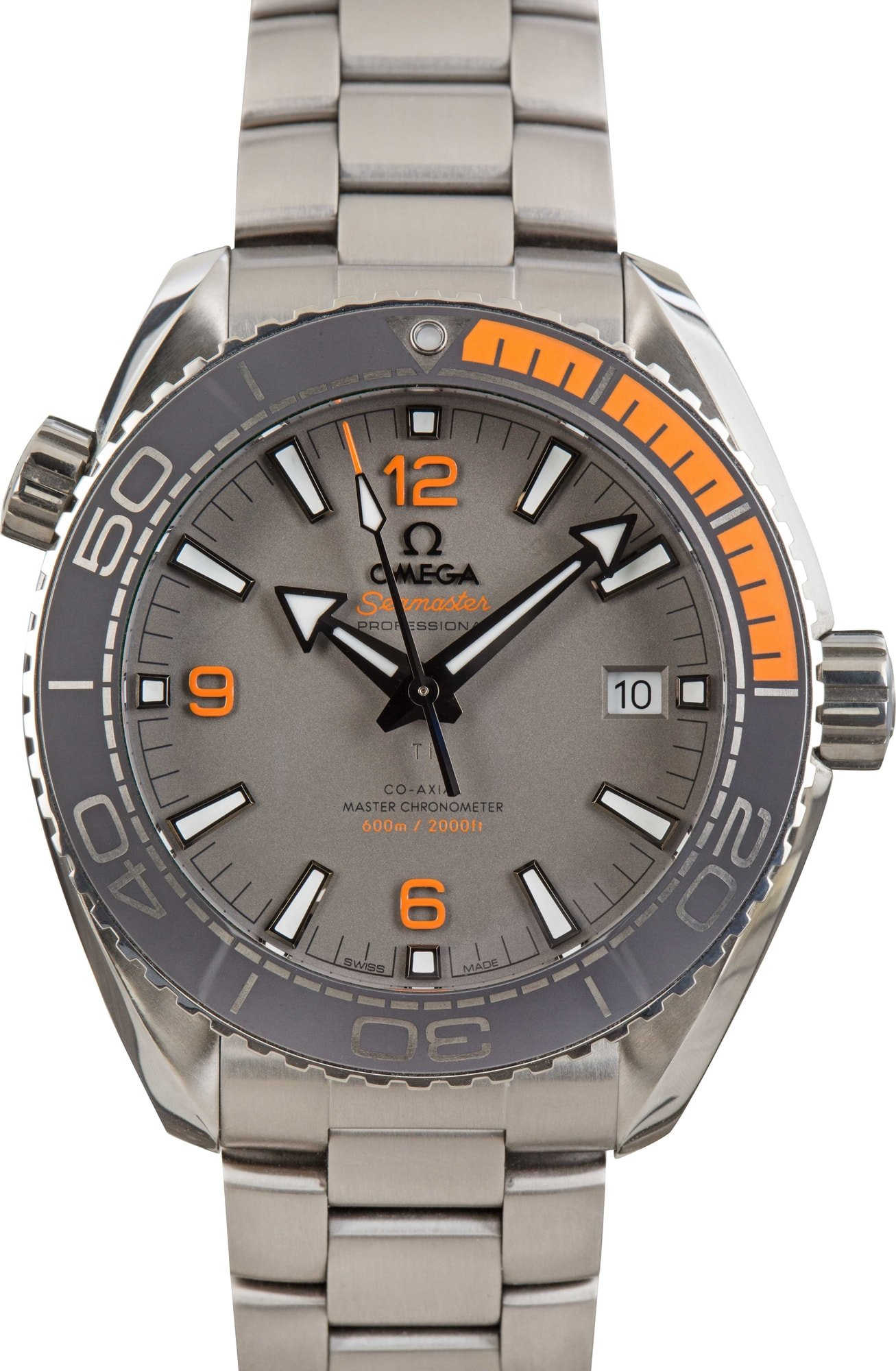 Omega Seamaster Planet Ocean Titanium Dial