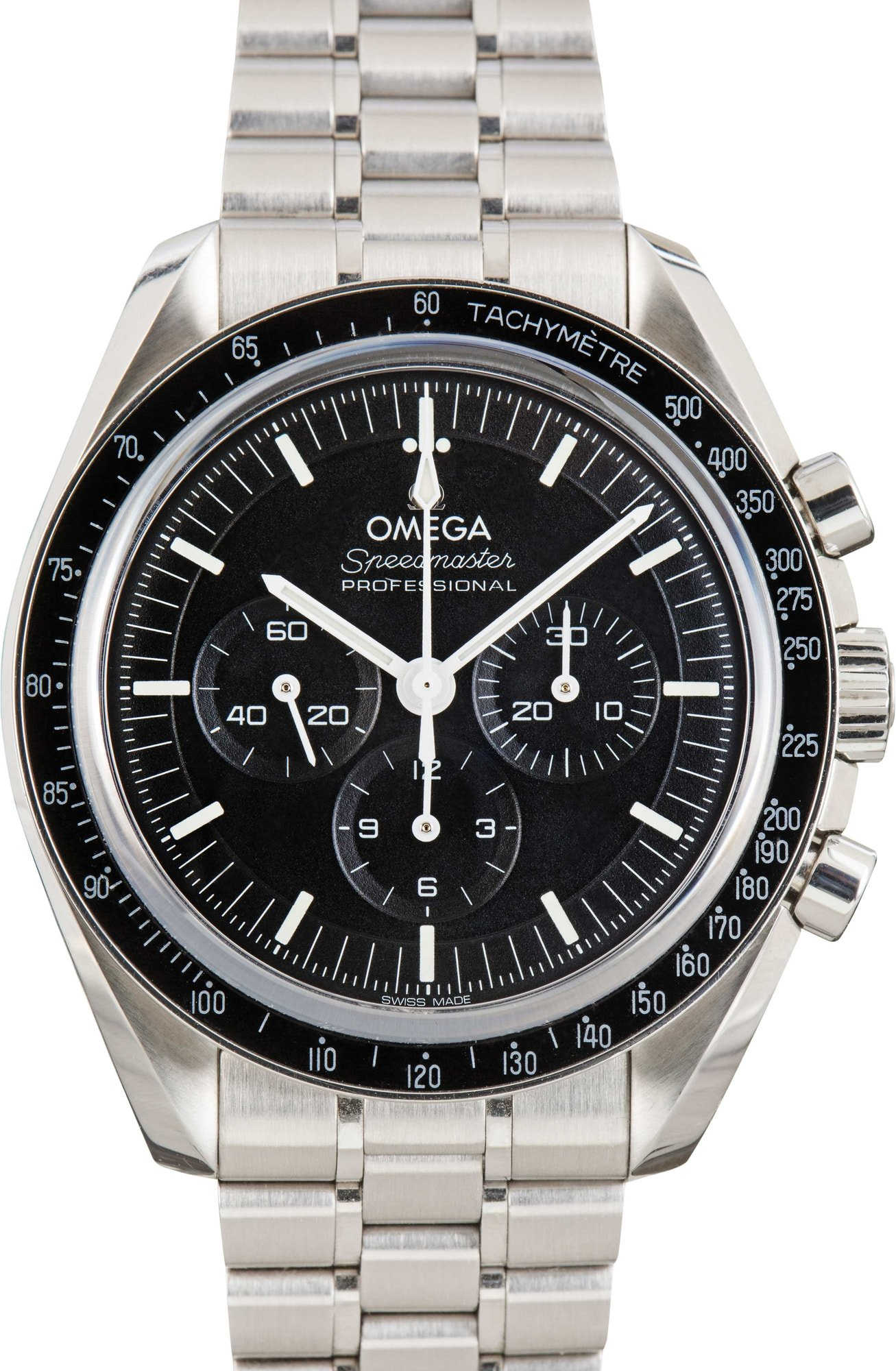 Men's Omega Speedmaster Black Dial Moonwatch Professional 42MM