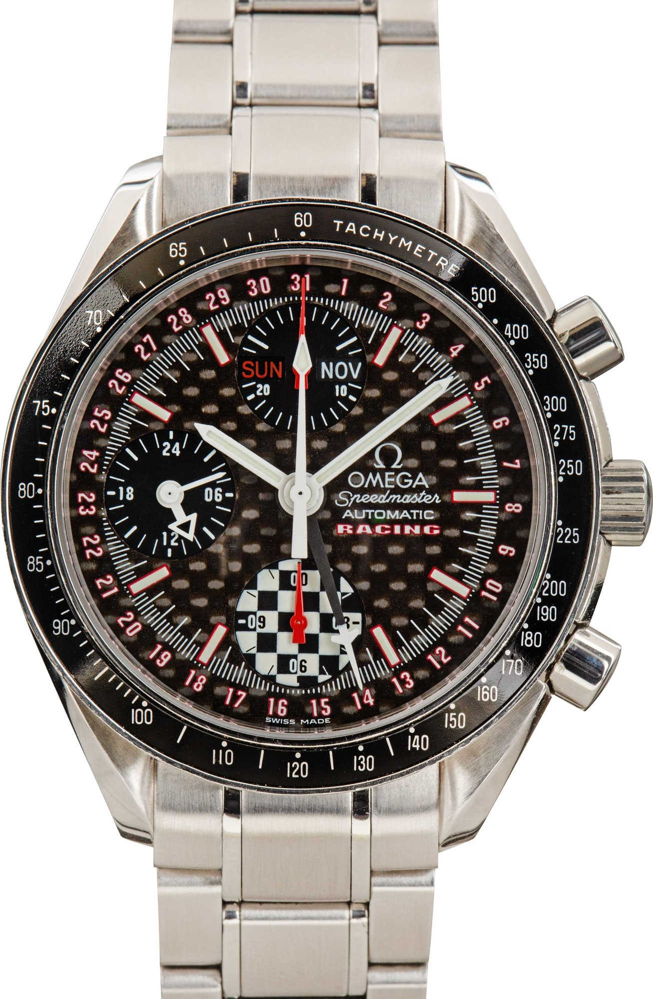 Pre-owned Omega Speedmaster Day-Date Steel