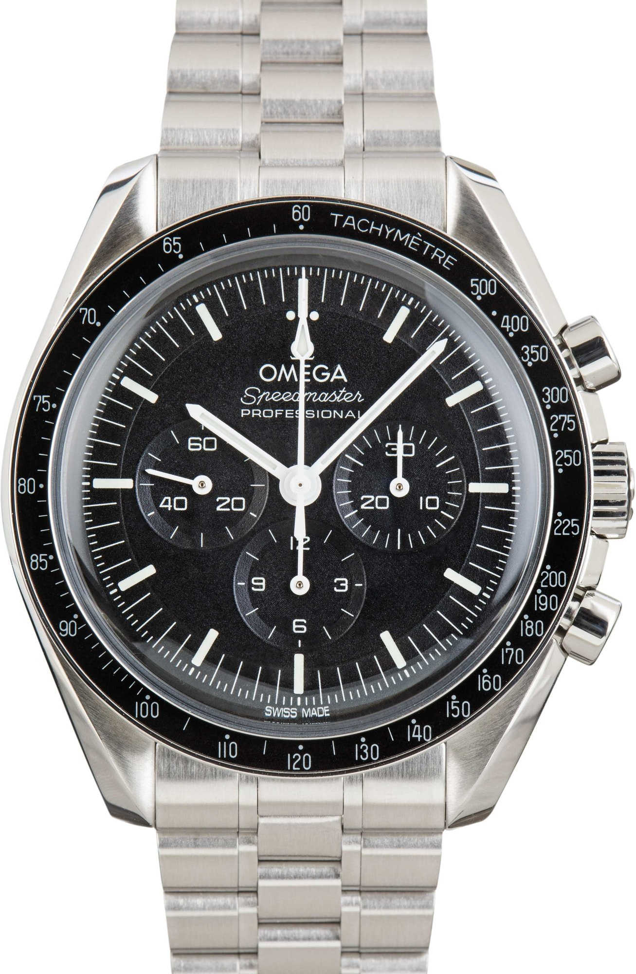 Omega Speedmaster Stainless Steel Black Dial