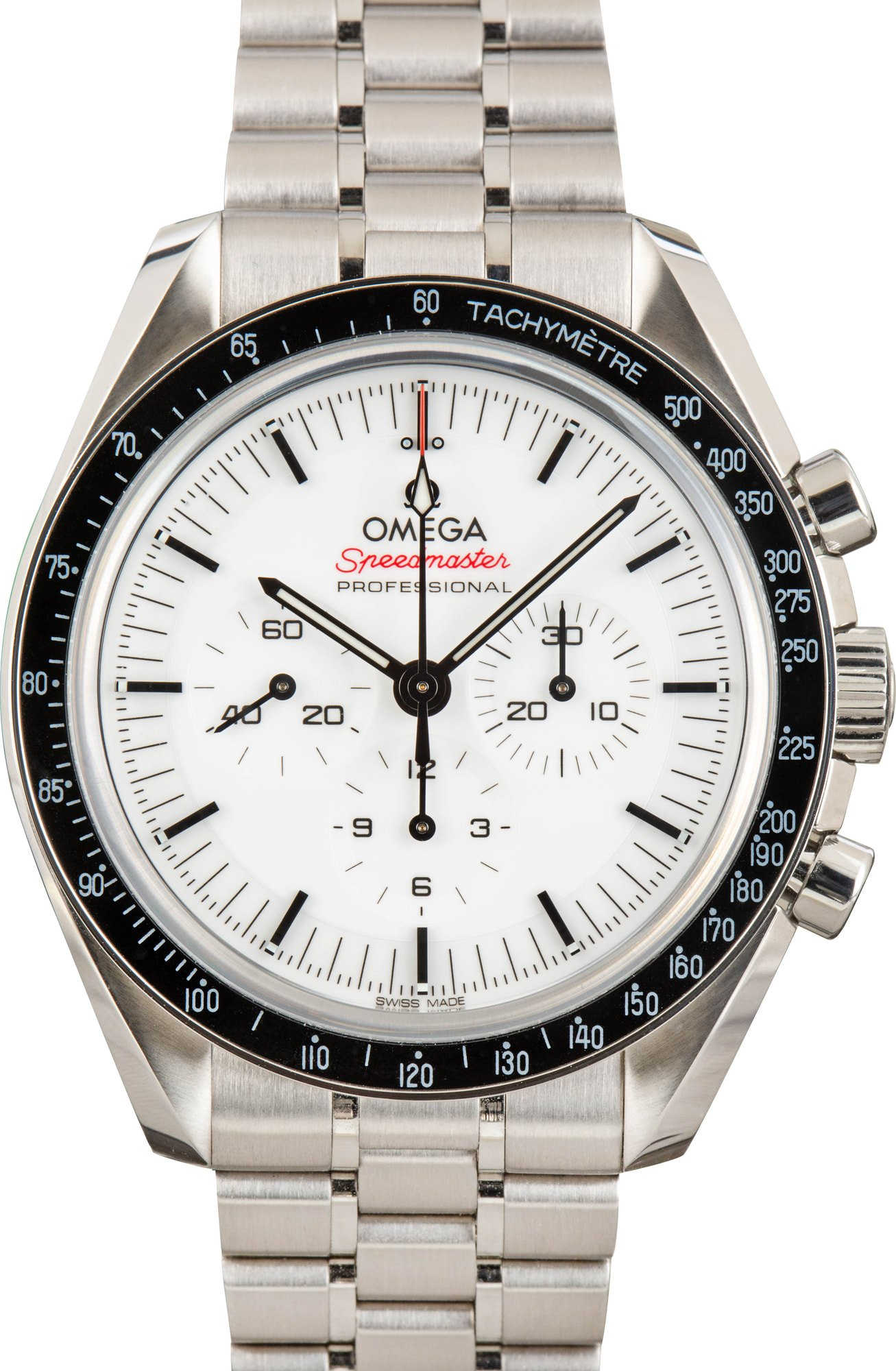 Omega Speedmaster Moonwatch 42MM White Dial