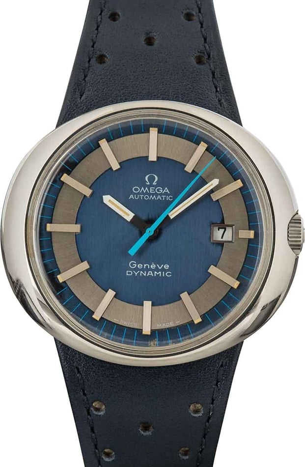 Omega Geneve Dynamic Stainless Steel