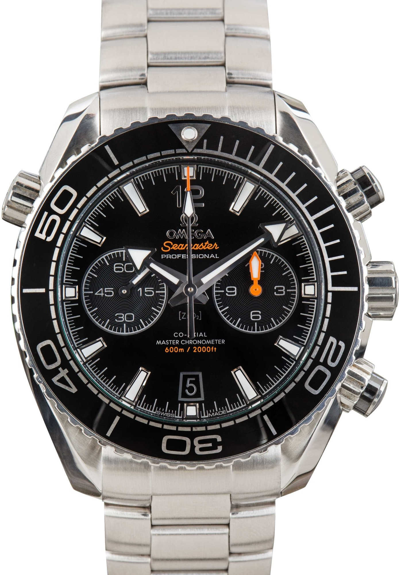 Pre-Owned Omega Seamaster Planet Ocean Black