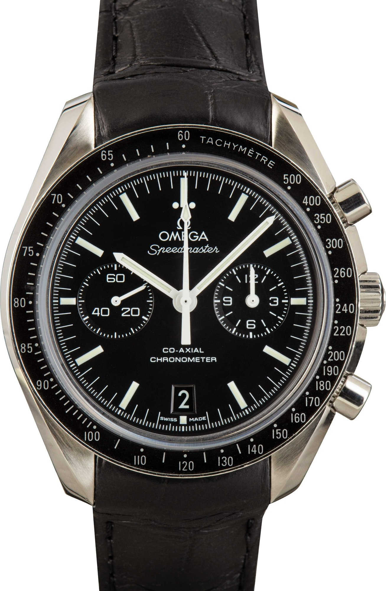 OMEGA Speedmaster 自動巻き ブラック Buy Used OMEGA Speedmaster Two Counters 311.33.44.51.01.001