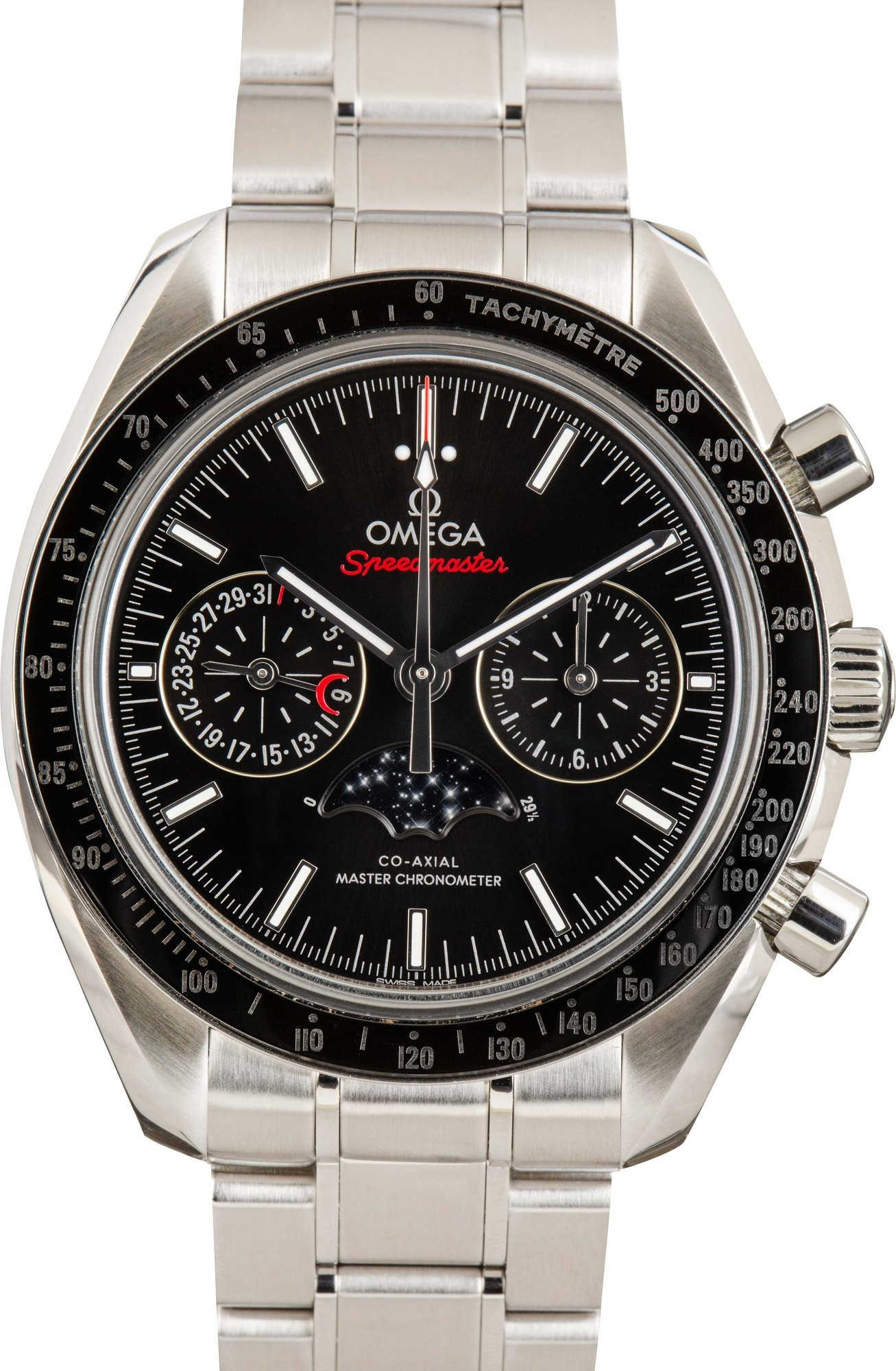 Omega Speedmaster Moonphase Stainless Steel