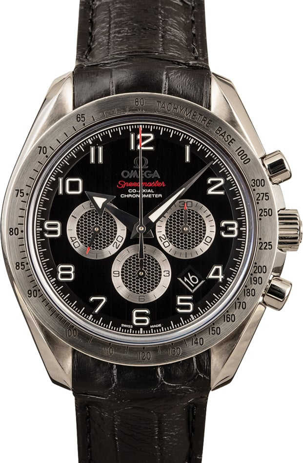 Omega Speedmaster Broad Arrow Black Dials