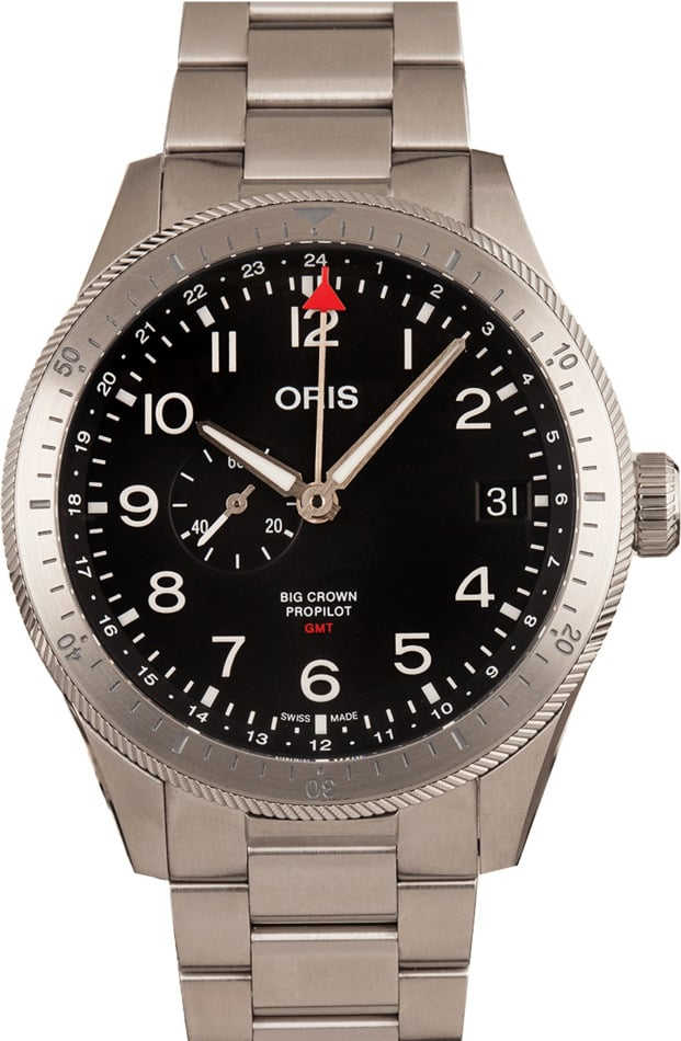 Oris Big Crown Pro Pilot Timer GMT Stainless Steel