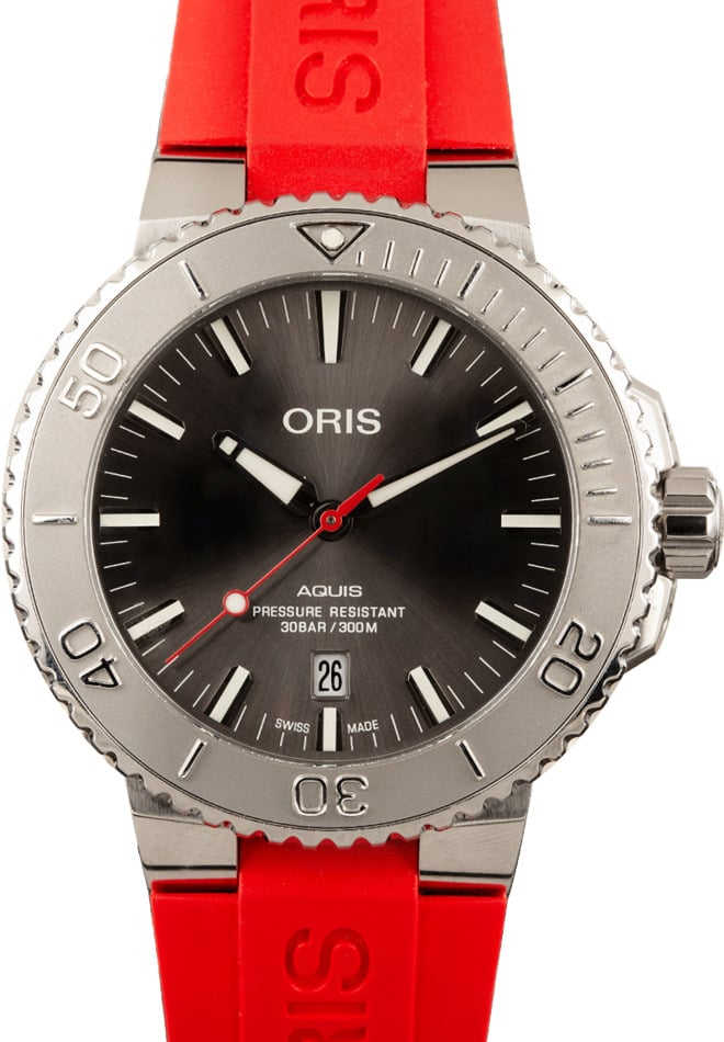 Buy Oris Aquis 01 733 7730 4153-07 4 24 66EB | Bob's Watches