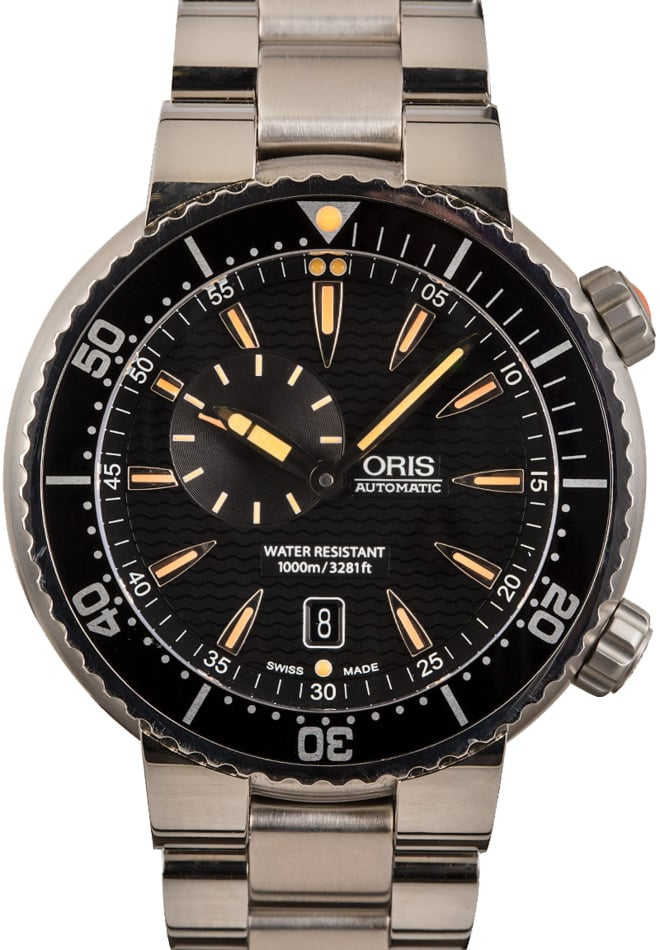 Mens Oris Diver Stainless Steel