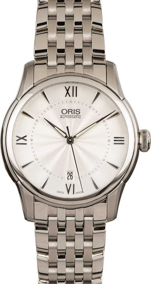 Oris Artelier Date Silver Dial