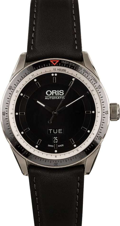 Buy Used Oris Artix GT Day Date 01 735 7662 4154-07 5 21 82FC | Bob's  Watches - Sku: 7662 4154