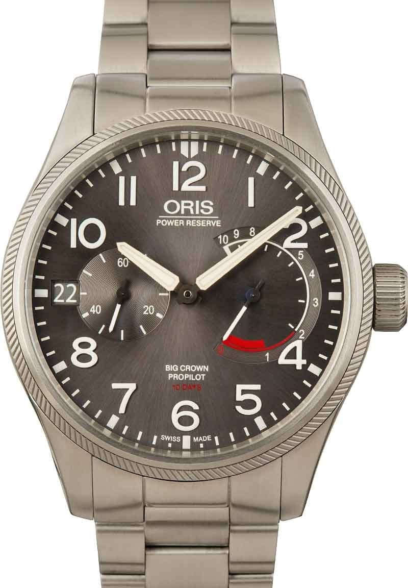 Buy Oris Big Crown 01 111 7711 4163 Set 8 22 19 Bob s Watches Sku 01 111 7711 4163