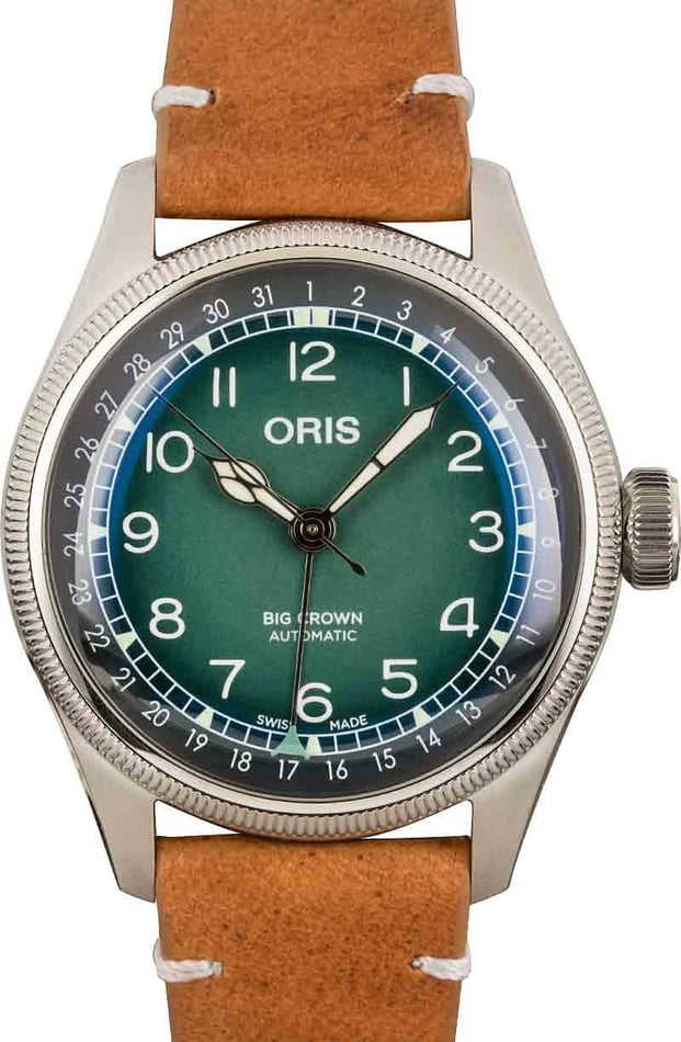 Oris x Cervo Volante Big Crown Green Dial