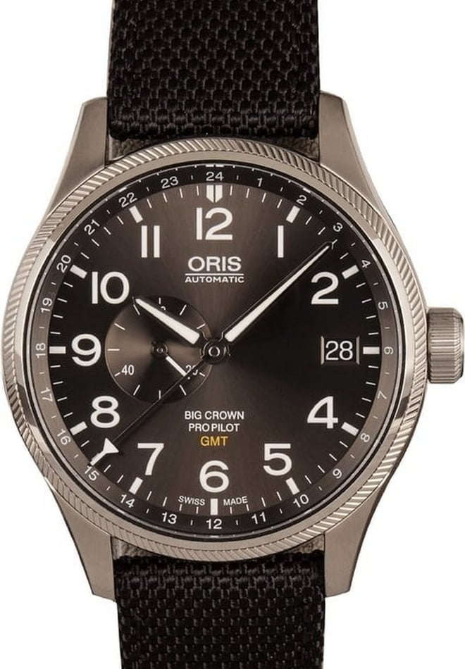 Buy Oris Big Crown ProPilot GMT 01 748 7710 4063 07 5 22 15FC Bob s Watches Sku 7710 4063