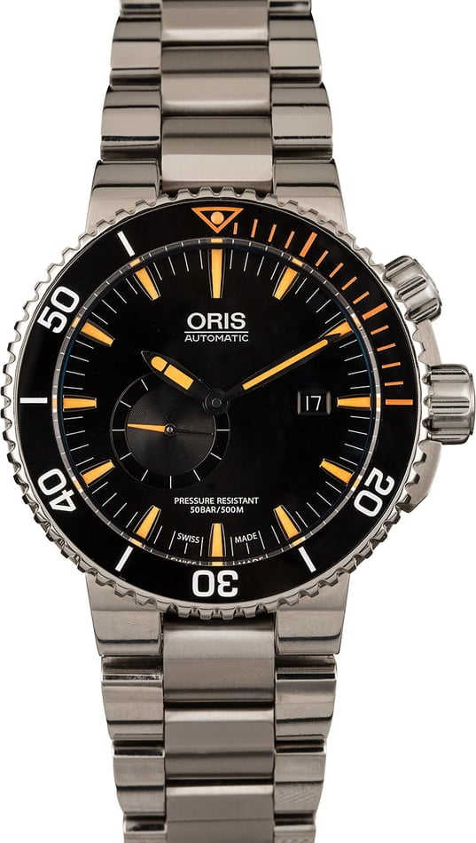 Buy Used Oris Oris 01 743 7709 7184-07 8 26 75PEB | Bob's Watches