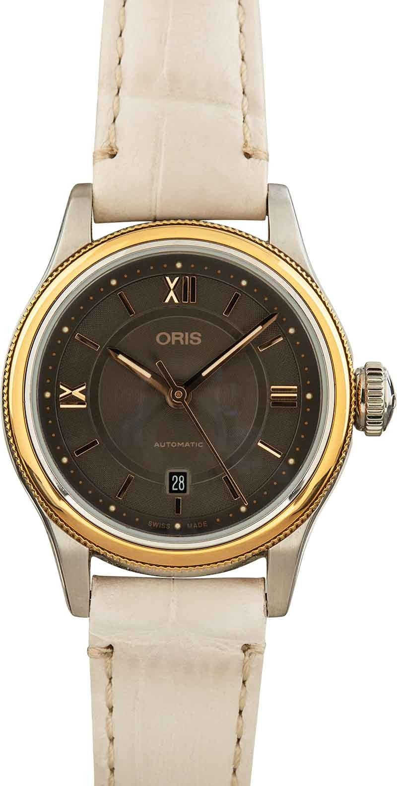 Oris Classic Date Grey Dial