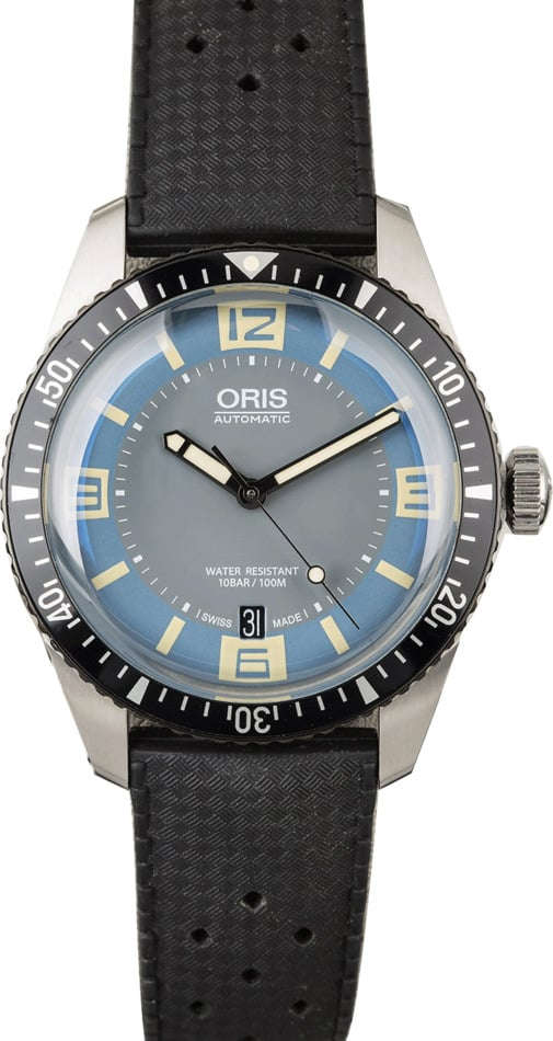 Oris 65 silver hotsell